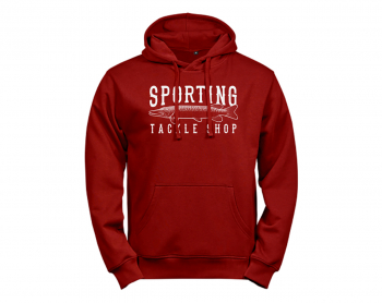 Sporting Hoodie Röd